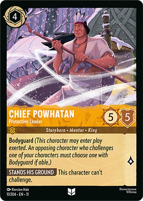 Chief Powhatan - Protective Leader (11/204) [Winterspell]