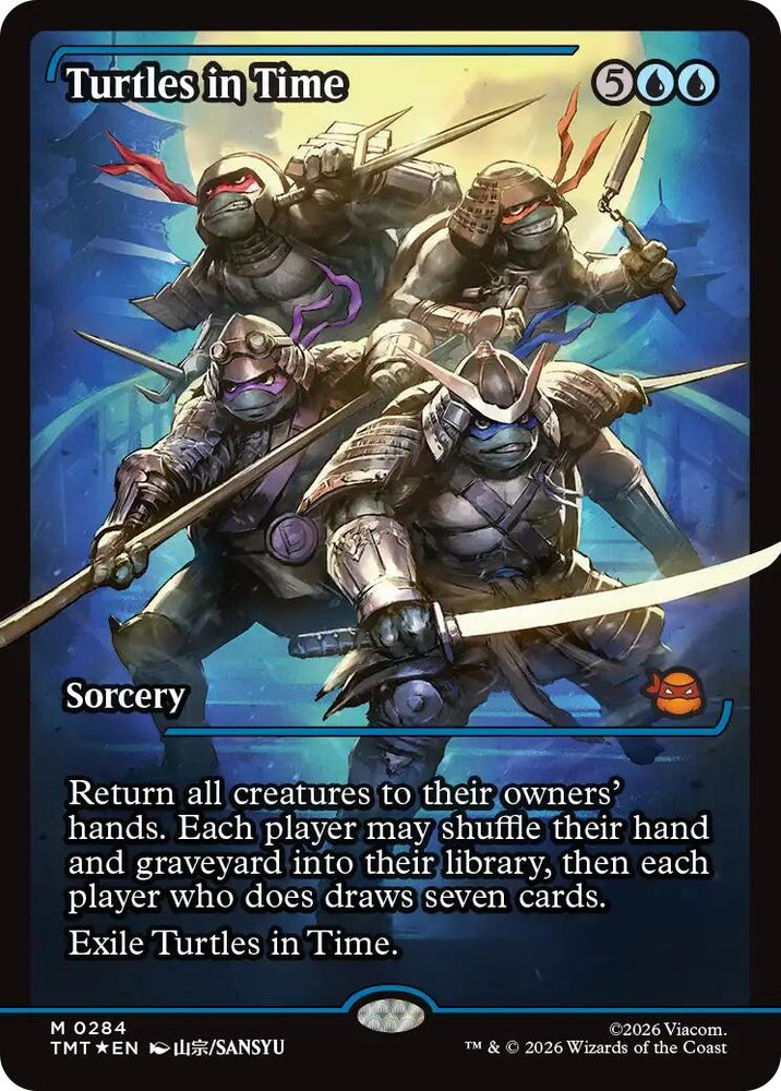 Image for Turtles in Time (Showcase) (284) (TMT) - Magic: The Gathering