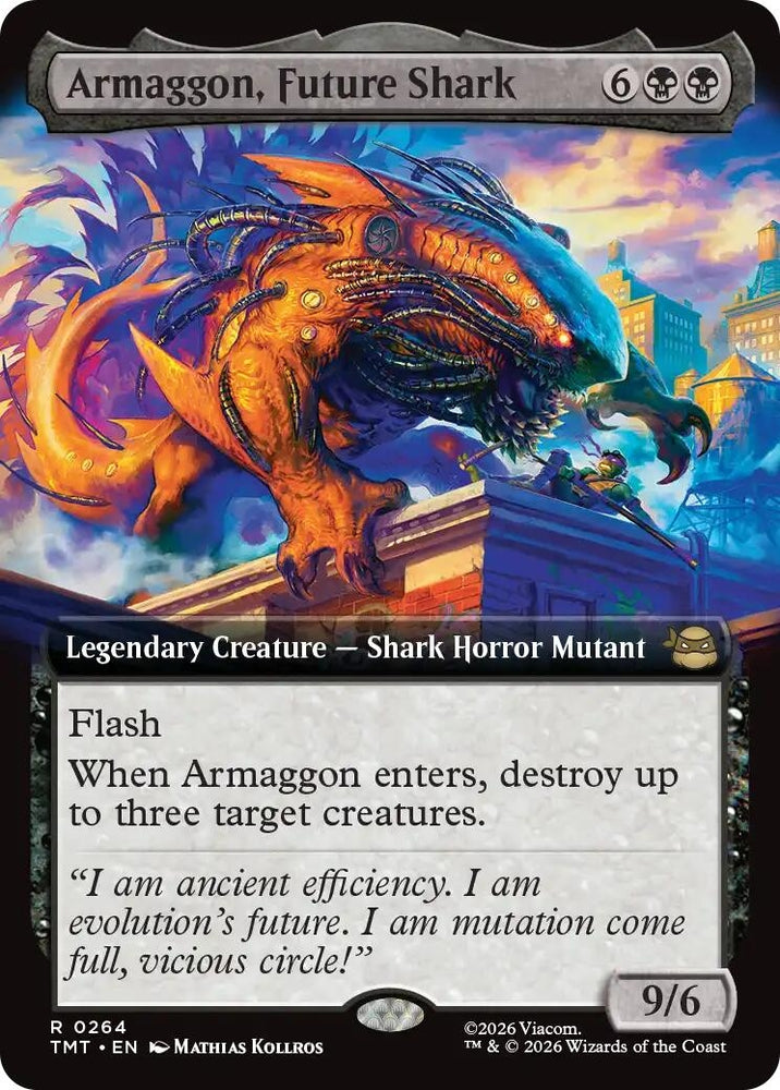 Image for Armaggon, Future Shark (Extended Art) (264) (TMT) - Magic: The Gathering