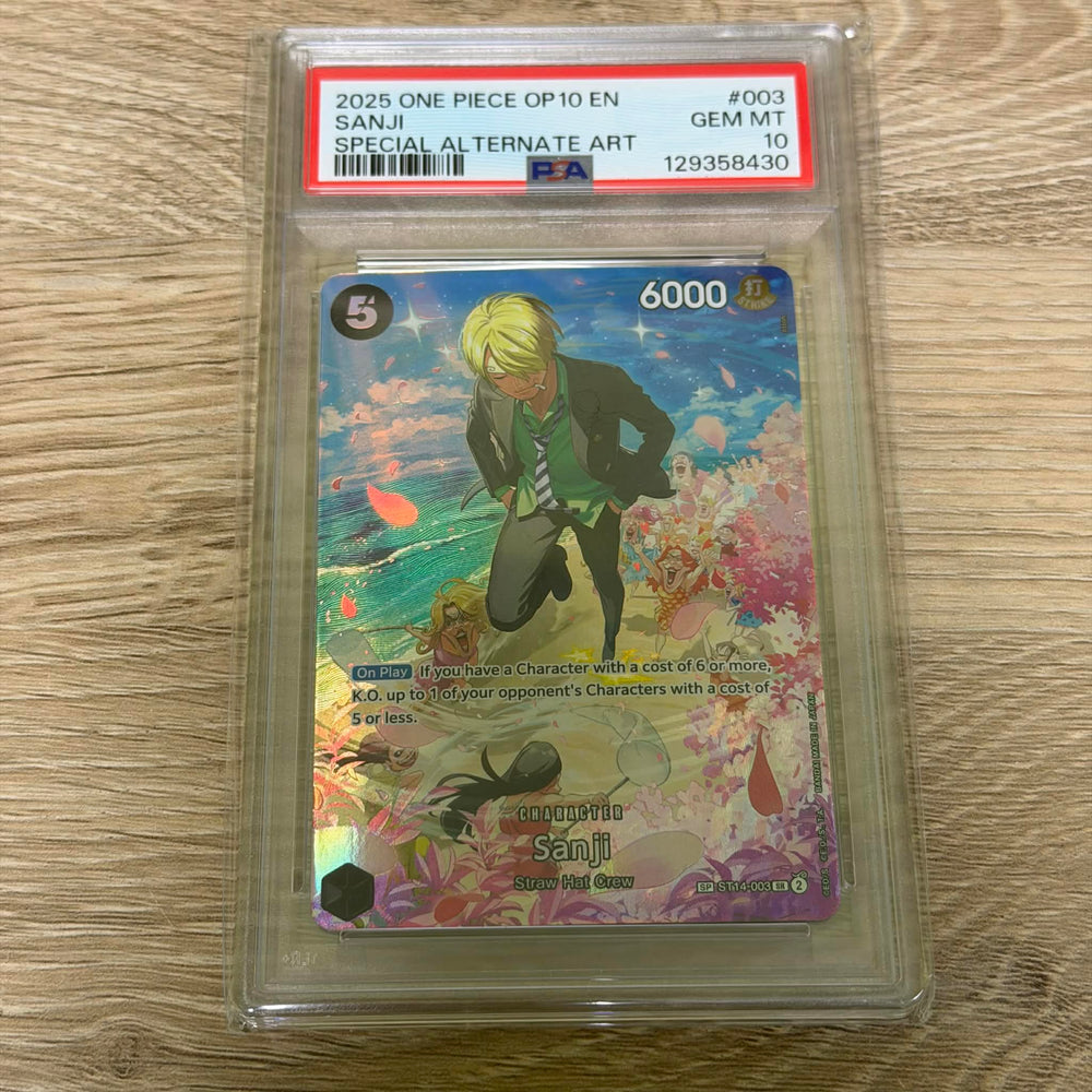 Sanji (SP) [Royal Blood] PSA 10 (129358430) Graded Card