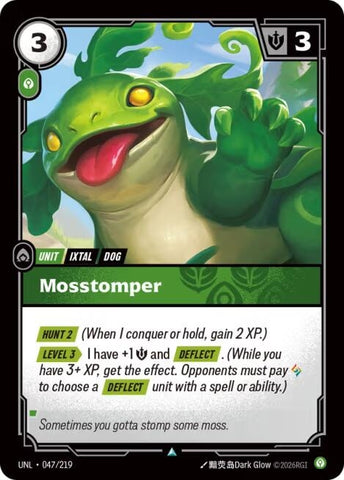 Image for Mosstomper (047/219) (UNL) - Riftbound: League of Legends Trading Card Game