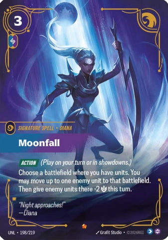Image for Moonfall (198/219) (UNL) - Riftbound: League of Legends Trading Card Game