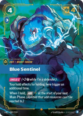 Image for Blue Sentinel (087/219) (UNL) - Riftbound: League of Legends Trading Card Game