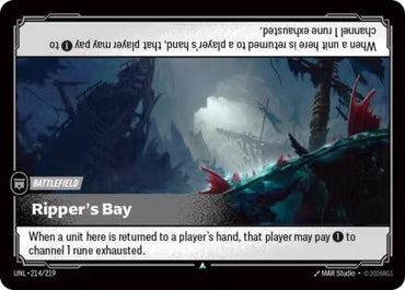 Image for Ripper's Bay (214/219) (UNL) - Riftbound: League of Legends Trading Card Game