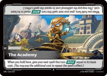 Image for The Academy (216/219) (UNL) - Riftbound: League of Legends Trading Card Game