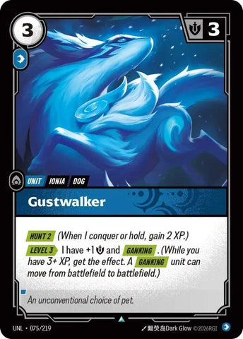 Image for Gustwalker (075/219) (UNL) - Riftbound: League of Legends Trading Card Game