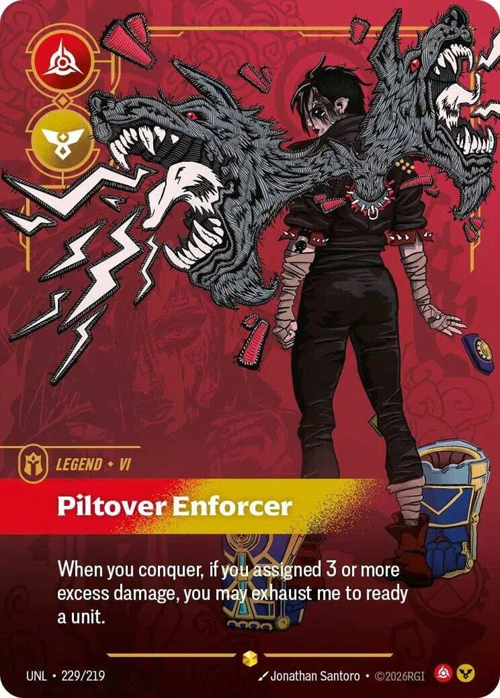 Vi - Piltover Enforcer (Overnumbered) (229/219) (UNL)