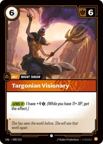 Image for Targonian Visionary (098/219) (UNL) - Riftbound: League of Legends Trading Card Game