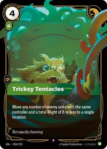 Image for Tricksy Tentacles (054/219) (UNL) - Riftbound: League of Legends Trading Card Game