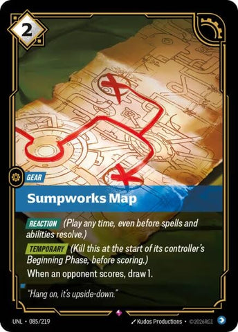 Image for Sumpworks Map (085/219) (UNL) - Riftbound: League of Legends Trading Card Game