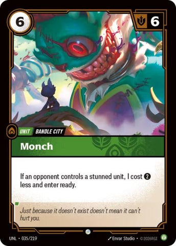 Image for Monch (035/219) (UNL) - Riftbound: League of Legends Trading Card Game