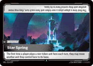 Image for Star Spring (215/219) (UNL) - Riftbound: League of Legends Trading Card Game