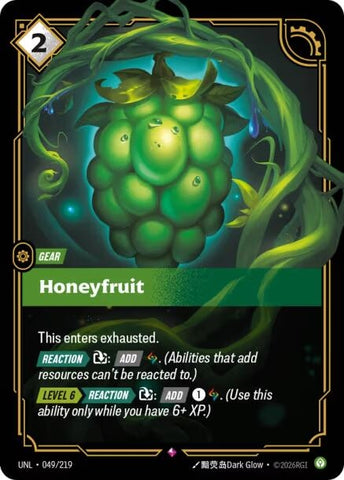 Image for Honeyfruit (049/219) (UNL) - Riftbound: League of Legends Trading Card Game