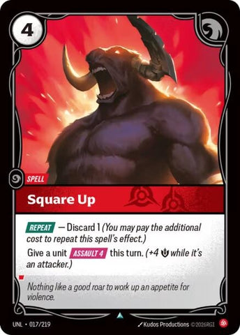 Image for Square Up (017/219) (UNL) - Riftbound: League of Legends Trading Card Game