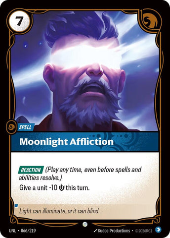 Image for Moonlight Affliction (066/219) (UNL) - Riftbound: League of Legends Trading Card Game