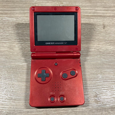 Red Gameboy Advance SP GameBoy Advance Console