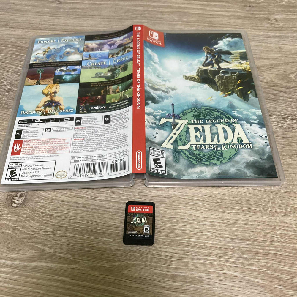 Zelda: Tears Of the Kingdom Nintendo Switch
