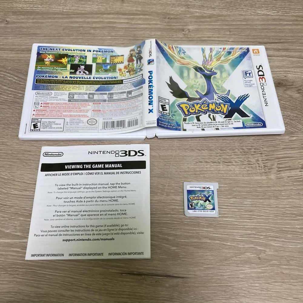 Pokemon X Nintendo 3DS