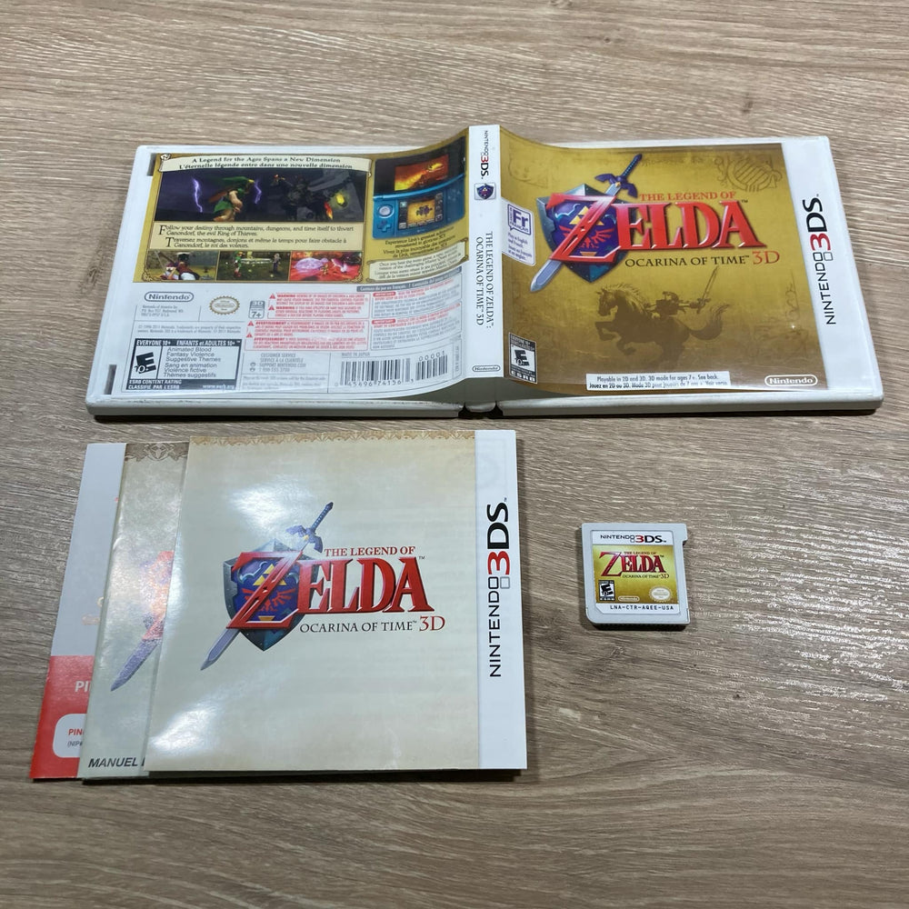 Zelda Ocarina of Time 3D Nintendo 3DS