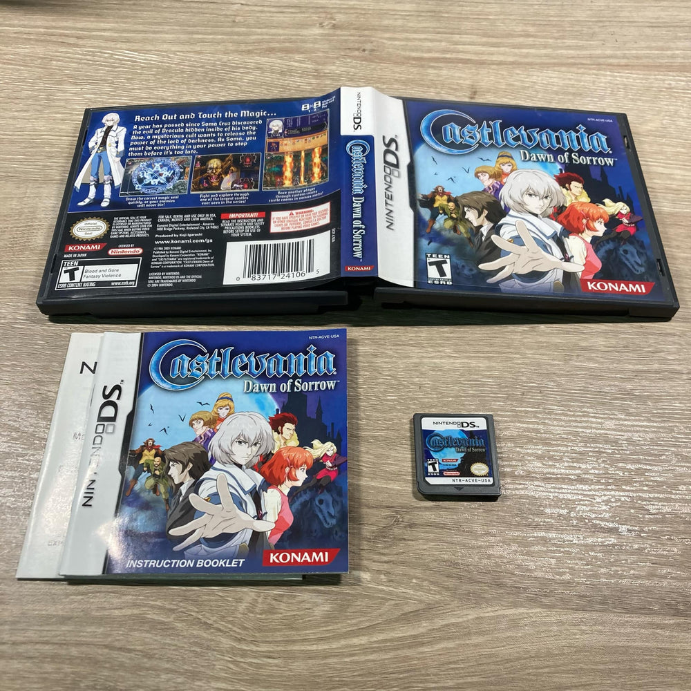 Castlevania Dawn of Sorrow Nintendo DS