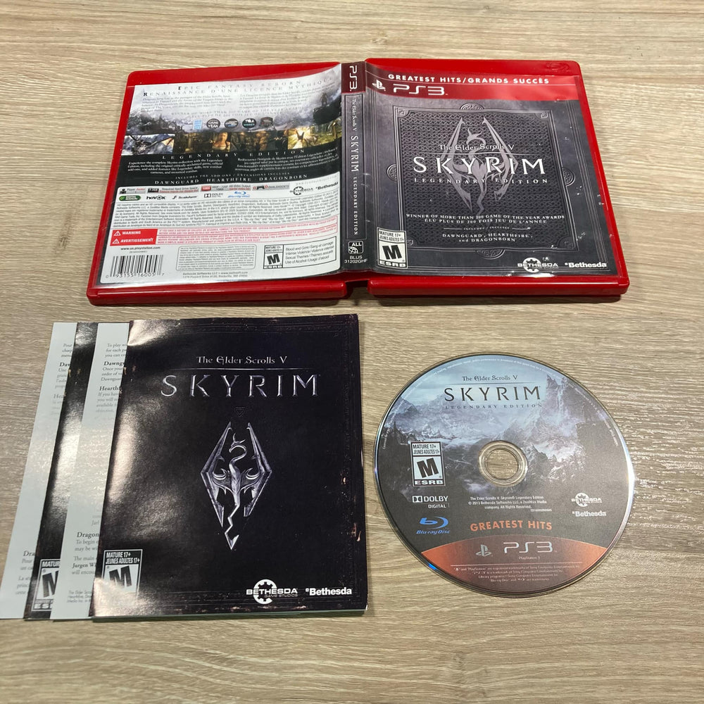 Elder Scrolls V: Skyrim Legendary Edition [Greatest Hits] Playstation 3