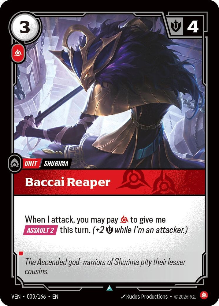Image for Baccai Reaper (009/166) (VEN) - Riftbound: League of Legends Trading Card Game