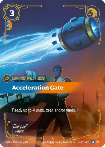 Image for Acceleration Gate (150/166) (VEN) - Riftbound: League of Legends Trading Card Game