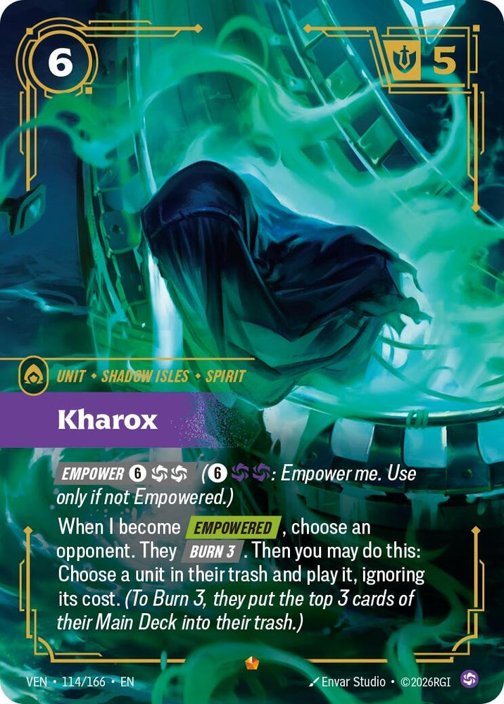 Image for Kharox (114/166) (VEN) - Riftbound: League of Legends Trading Card Game
