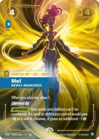 Image for Mel - Newly Awakened (069b/166) (OPP) - Riftbound: League of Legends Trading Card Game
