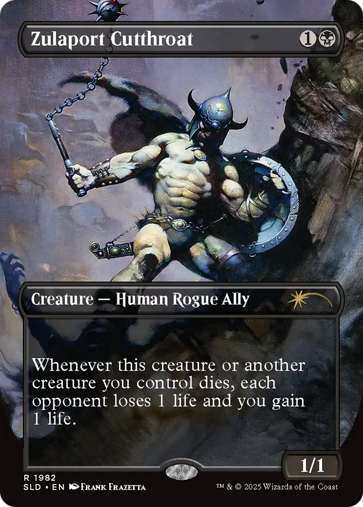 Zulaport Cutthroat (1982) (Rainbow Foil) [Secret Lair Drop Series]