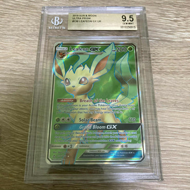 Leafeon GX (139/156) [Sun & Moon: Ultra Prism] BGS 9.5 (0018256915) Graded Card