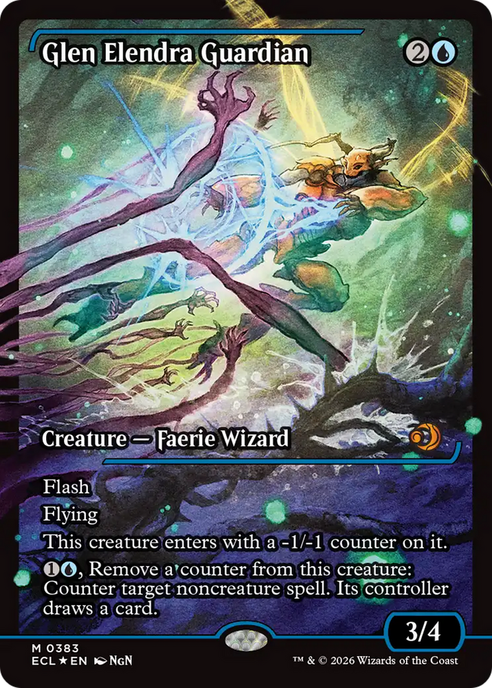 Glen Elendra Guardian (0383) (Showcase) [Lorwyn Eclipsed]