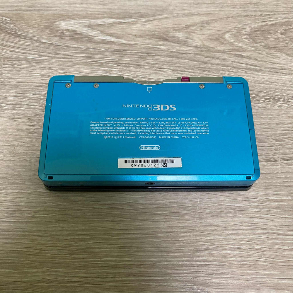 Nintendo 3DS Aqua Blue Nintendo 3DS Console