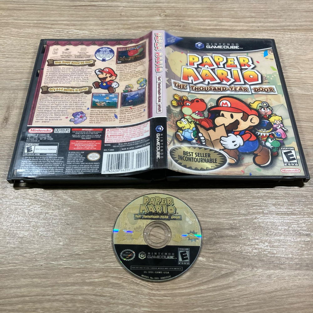 Paper Mario Thousand Year Door Gamecube