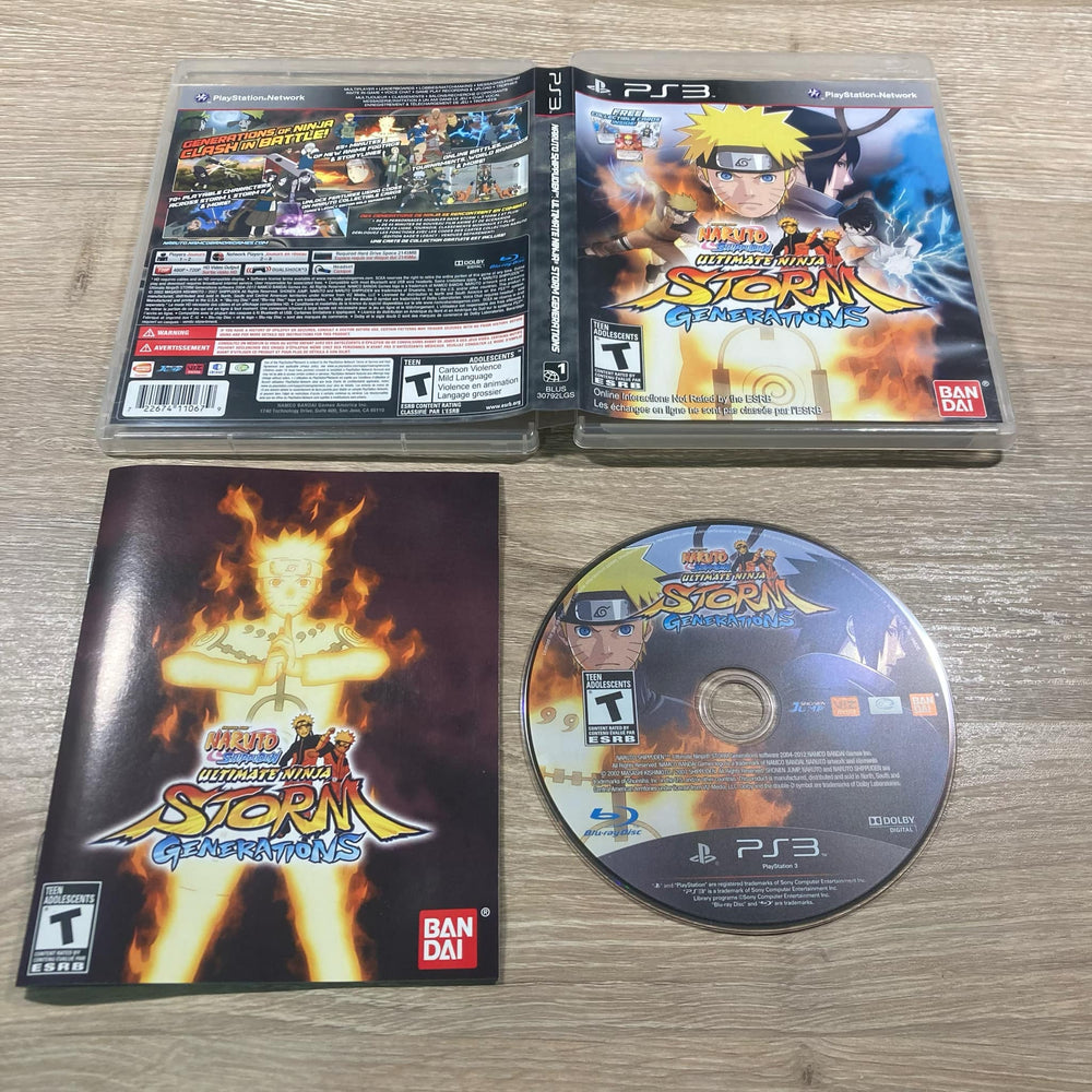 Naruto Shippuden Ultimate Ninja Storm Generations Playstation 3