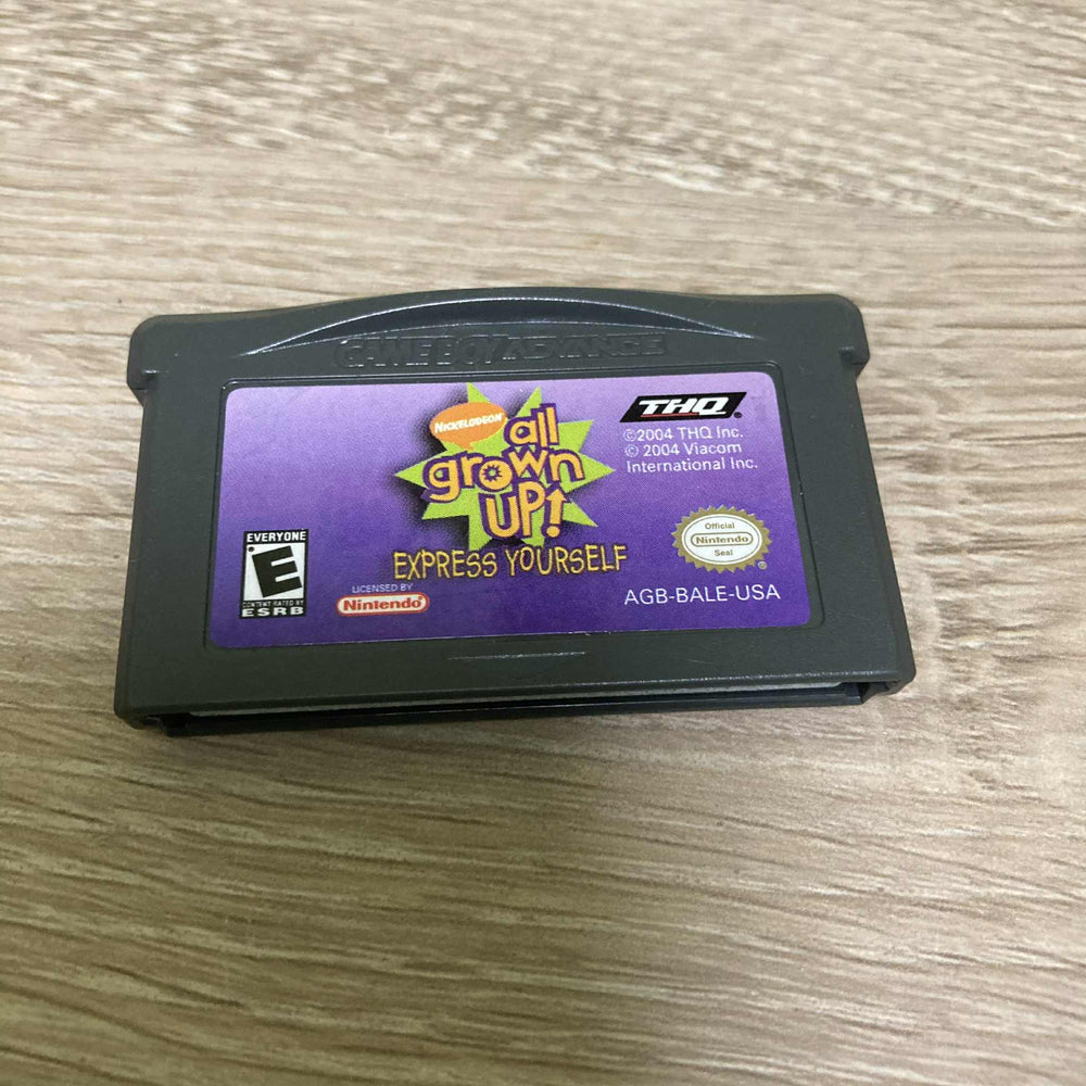 Nickelodeon All Grown Up Express Yourself GameBoy Advance