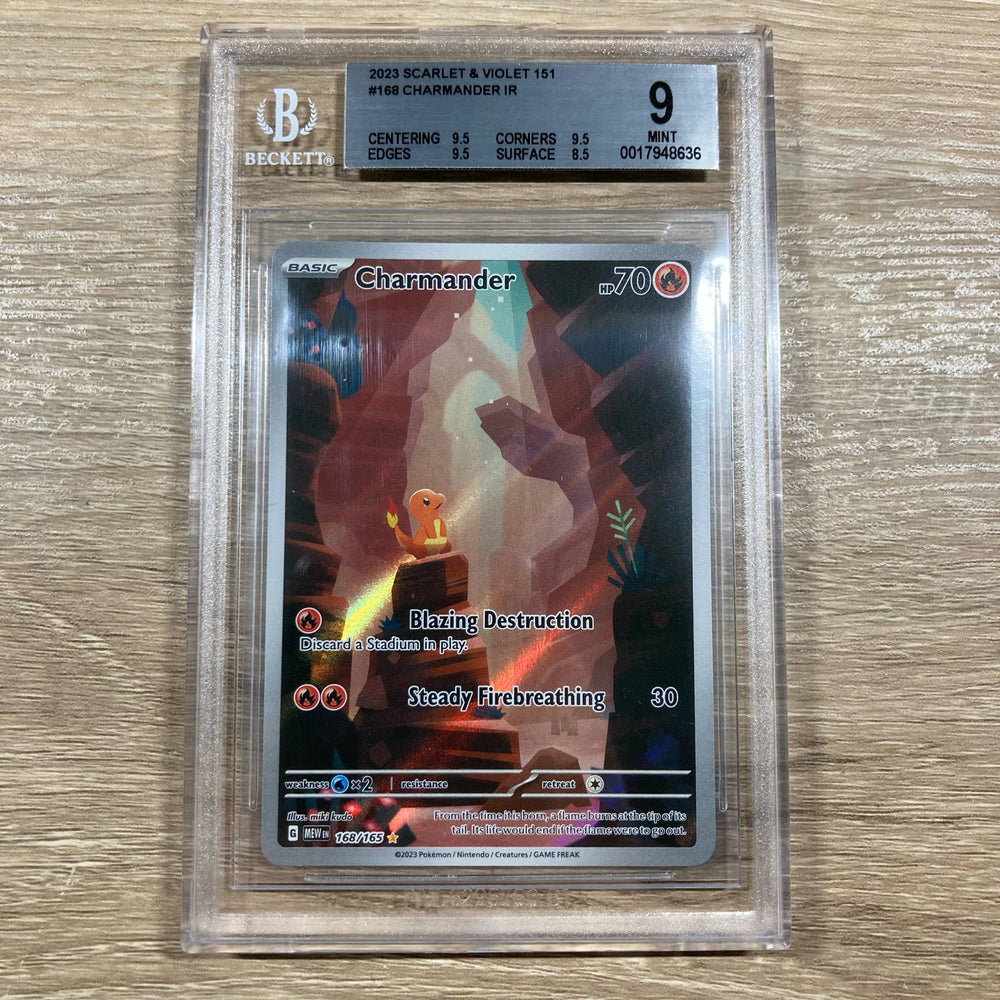 Charmander (168/165) [Scarlet & Violet 151] BGS 9 (0017948636) Graded Card