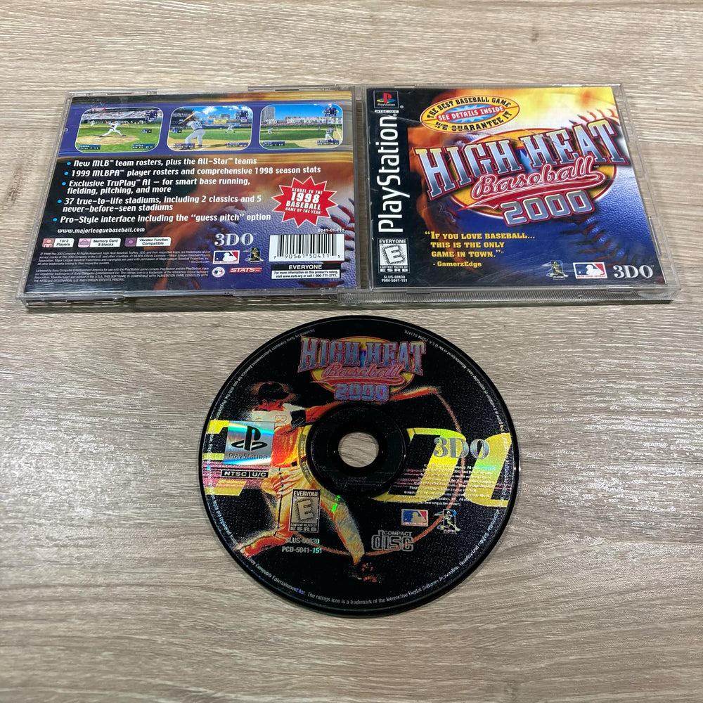 High Heat Baseball 2000 Playstation