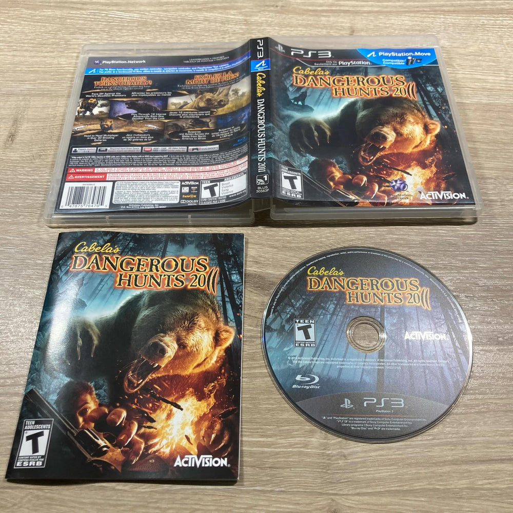 Cabela's Dangerous Hunts 2011 Playstation 3