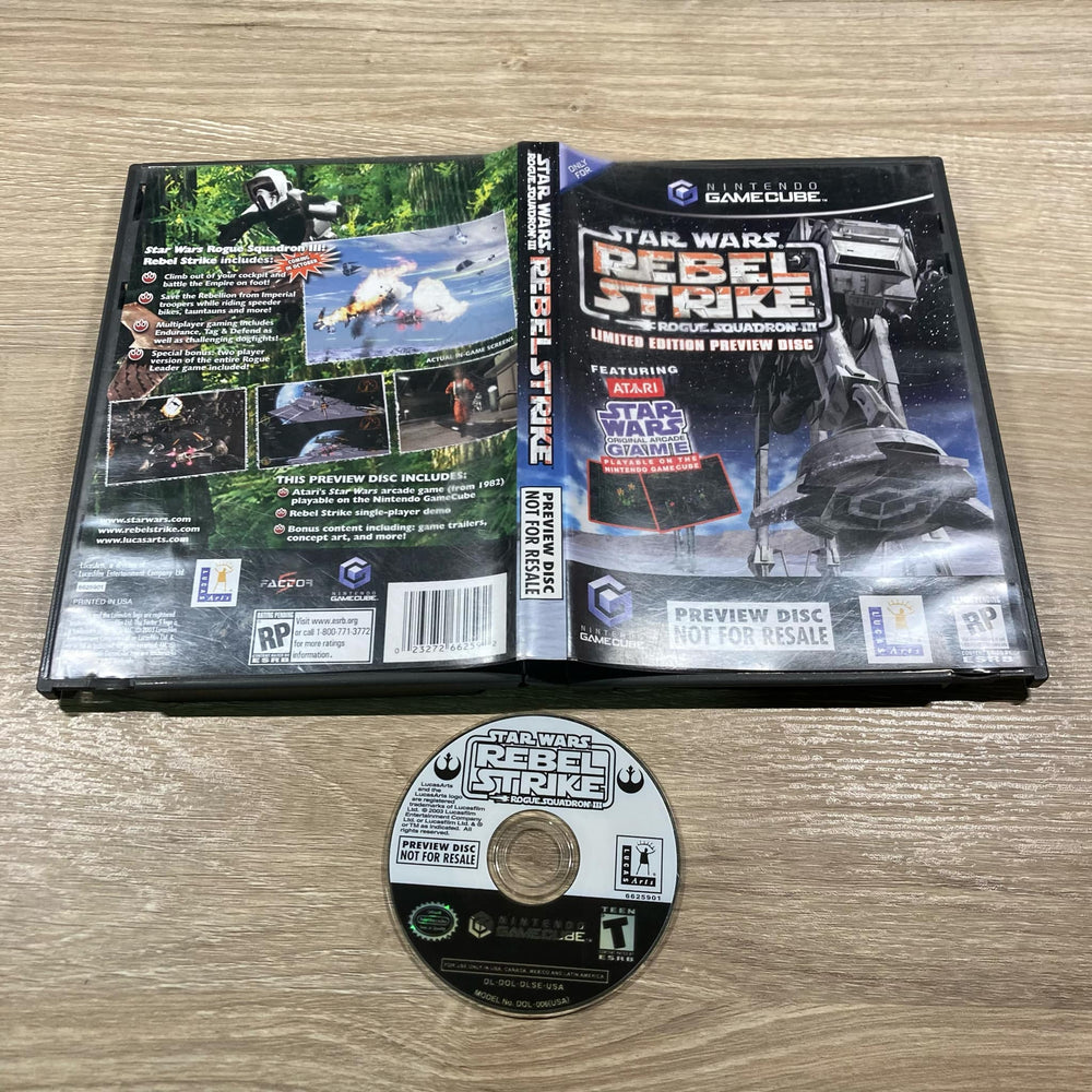Star Wars Rebel Strike [Preview Disc] Gamecube