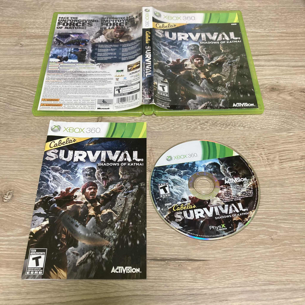 Cabela's Survival: Shadows Of Katmai Xbox 360