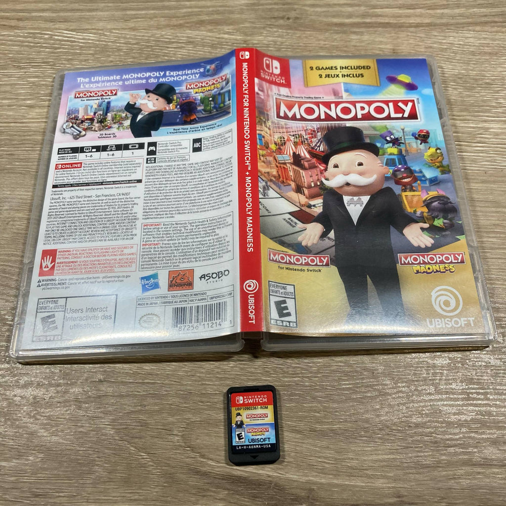Monopoly and Monopoly Madness Nintendo Switch