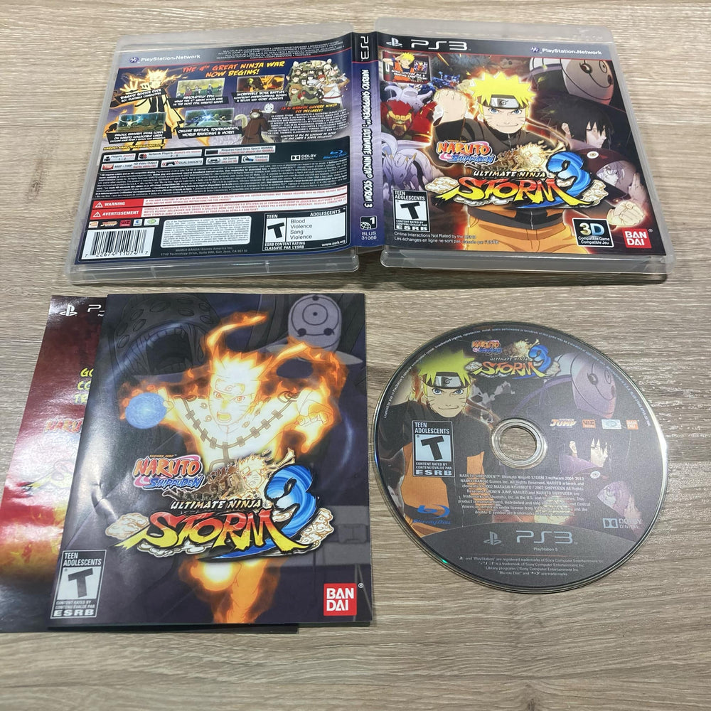 Naruto Shippuden Ultimate Ninja Storm 3 Playstation 3