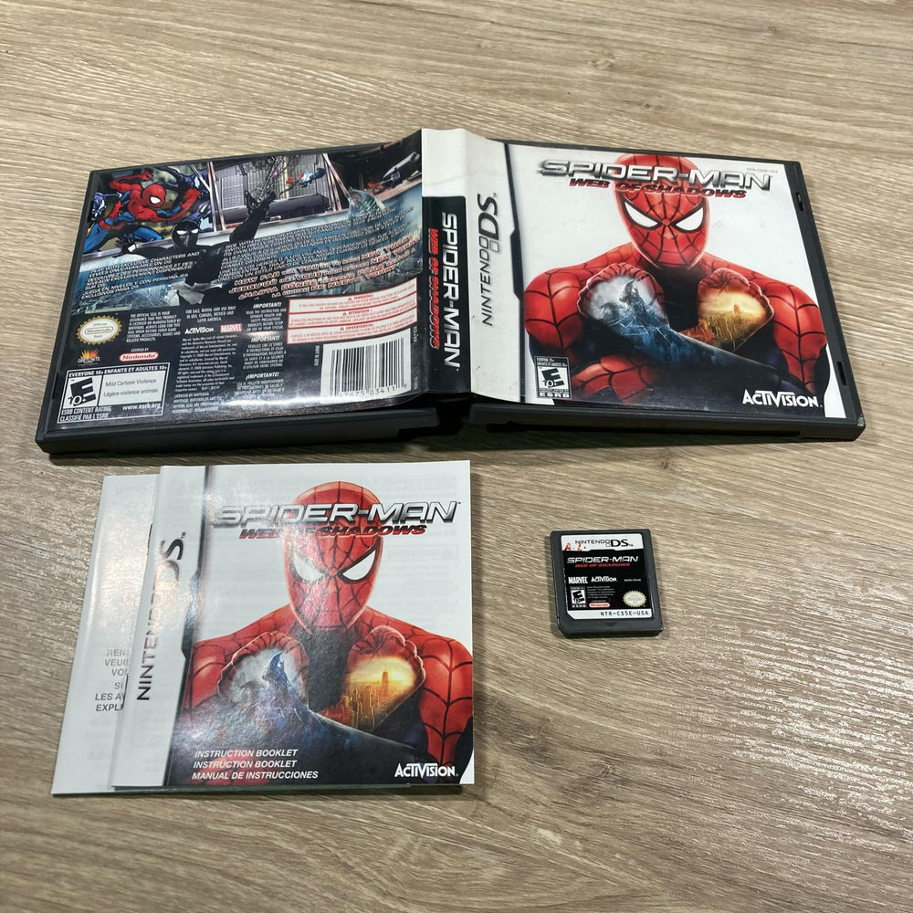 Spiderman Web of Shadows Nintendo DS