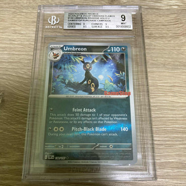 Umbreon (130/197) (GameStop Exclusive) [Scarlet & Violet: Black Star Promos] BGS 9 (0018009932) Graded Card