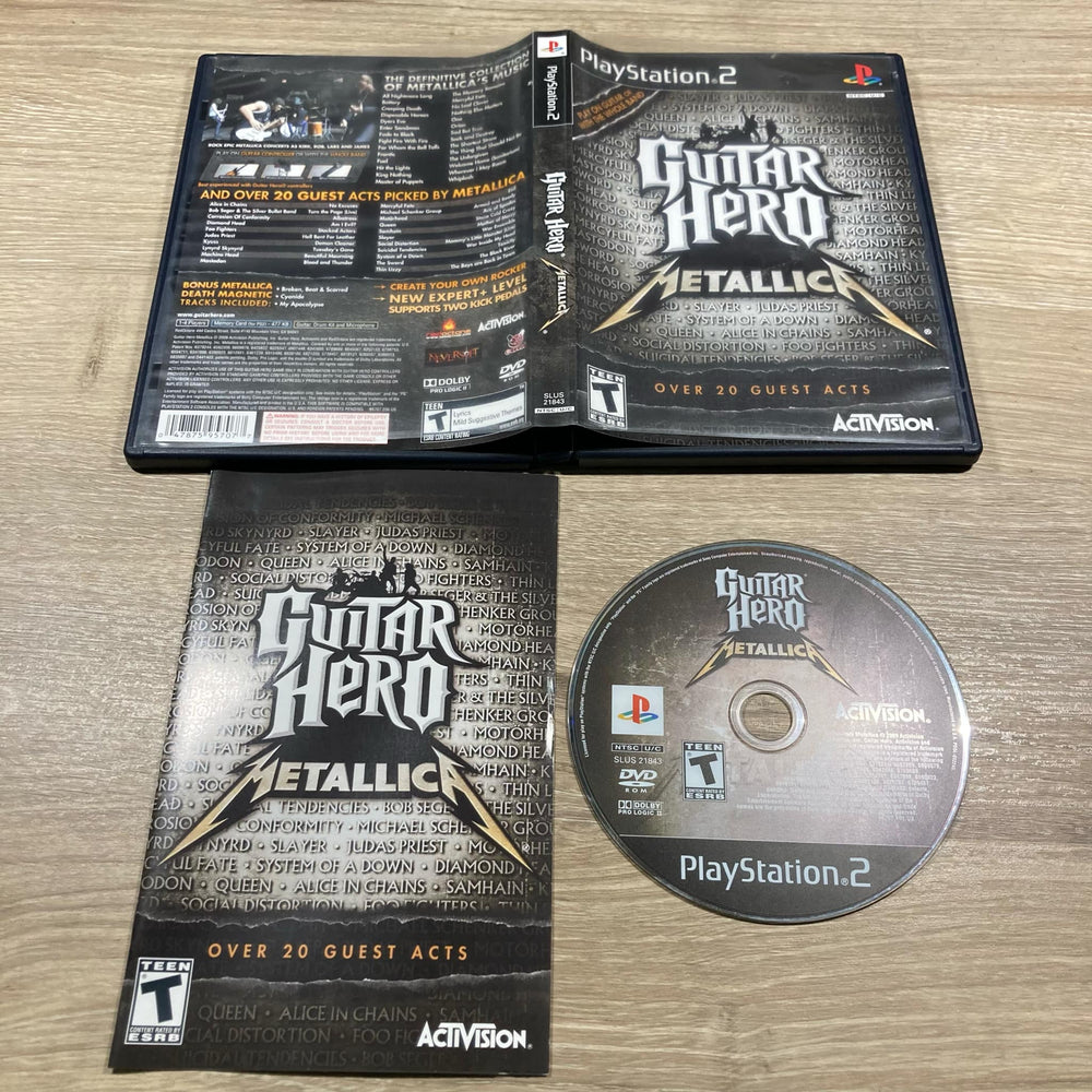 Guitar Hero: Metallica Playstation 2