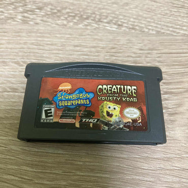 SpongeBob SquarePants Creature from Krusty Krab GameBoy Advance