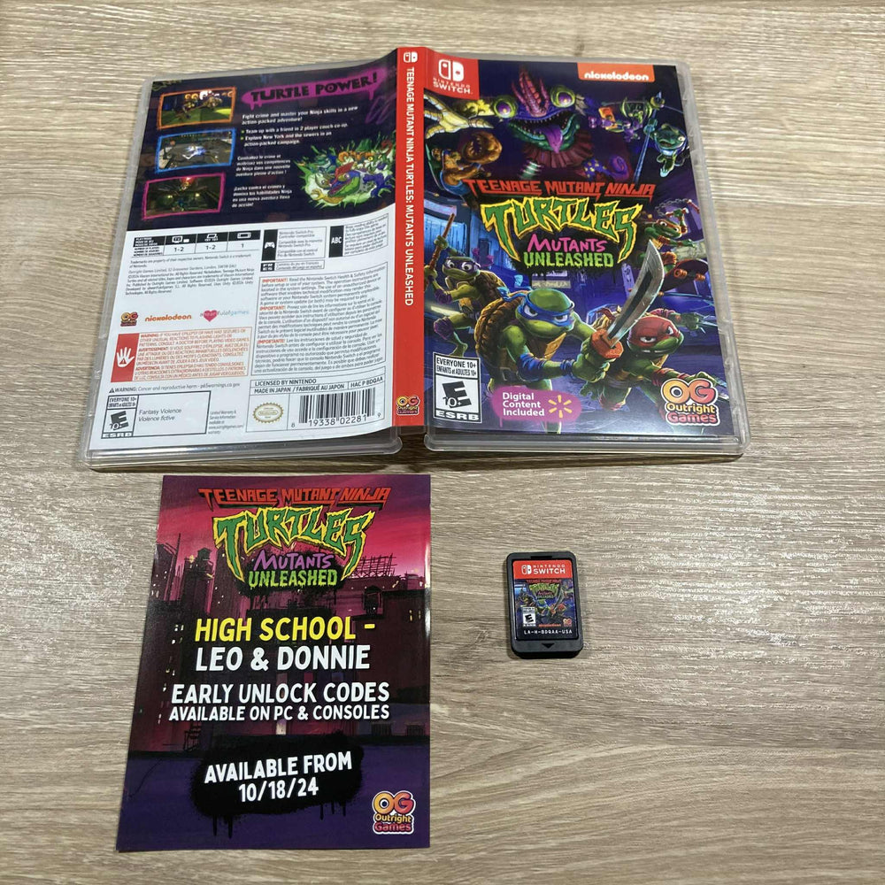 Teenage Mutant Ninja Turtles: Mutants Unleashed Nintendo Switch