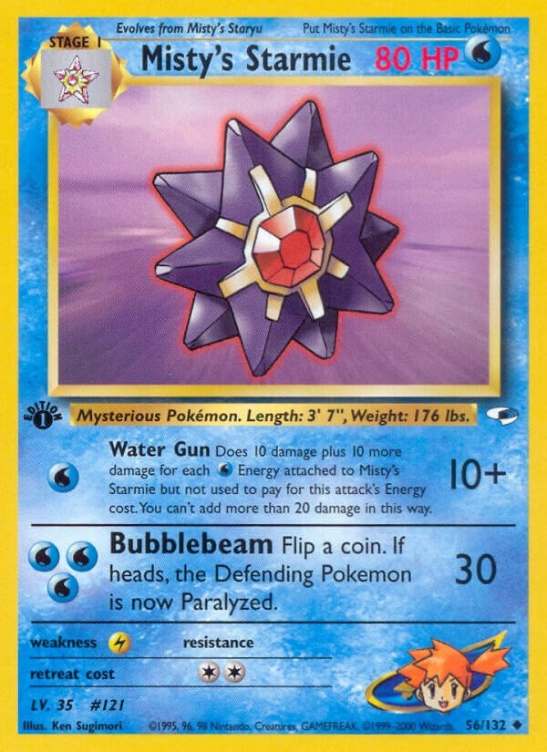 Misty's Starmie (056/132) (G1)