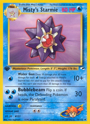 Misty's Starmie (056/132) (G1)